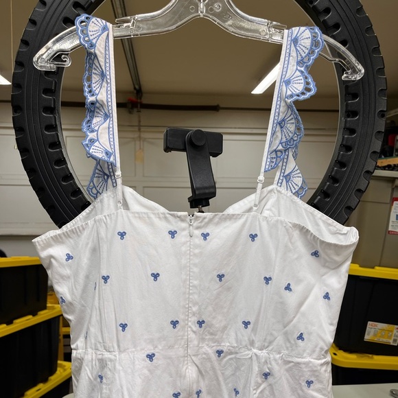 Jonathan Simkhai Eyelet Embroidered Bustier Midi Dress - Picture 14 of 15